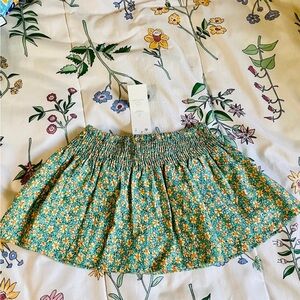 ZARA baby floral skort 9/12